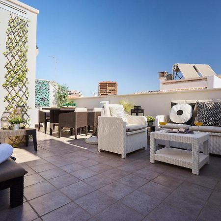Studio Deluxe With Shared Roof Terrace Málaga Exterior foto